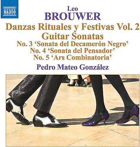 Naxos Brouwer / Gonzalez - Guitar Music 5  [COMPACT DISCS] USA import