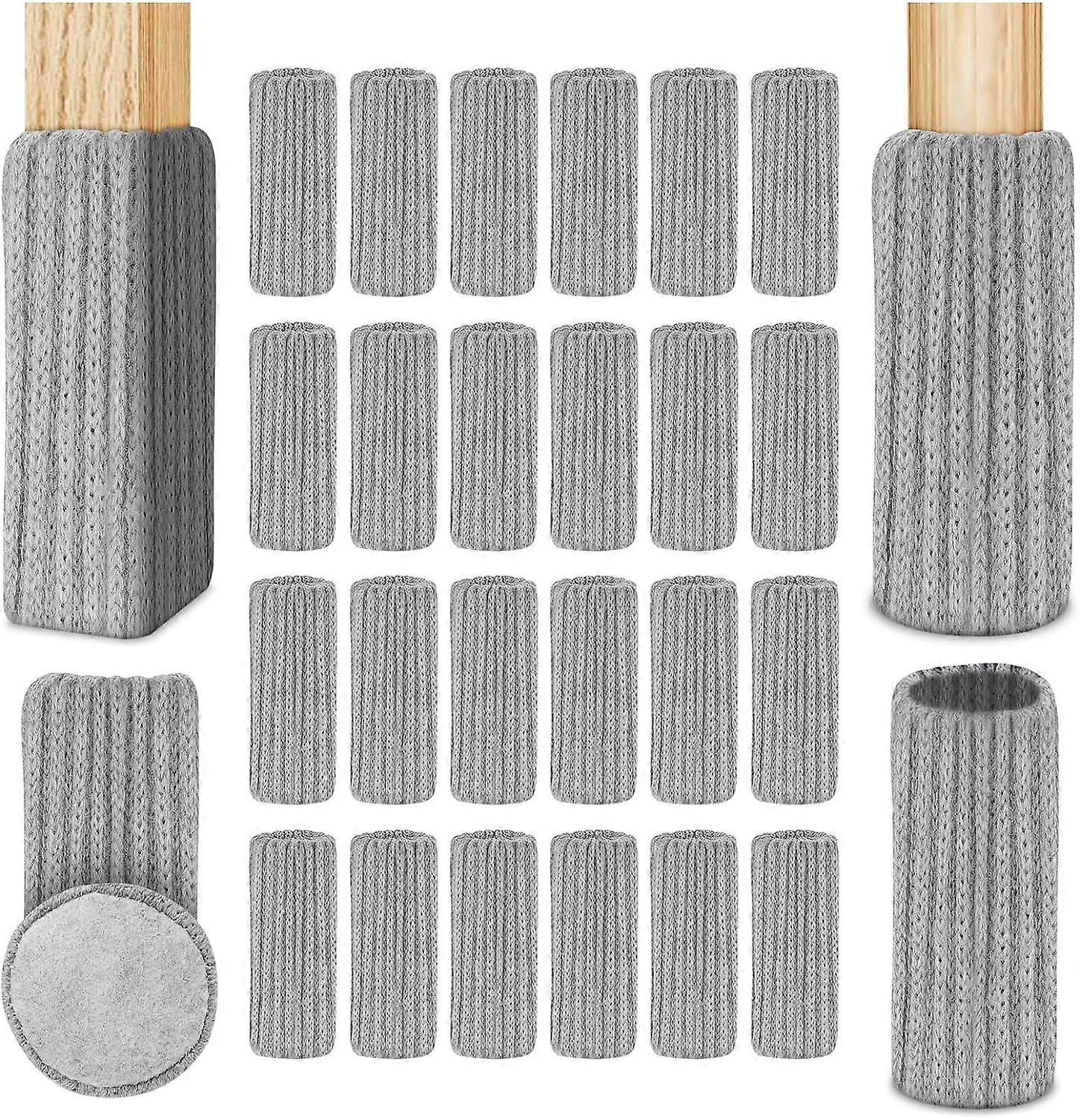 Essddxj Chaussette Chaise pour Pieds de Chaise, 24pcs Chaussettes de Chaise M style1