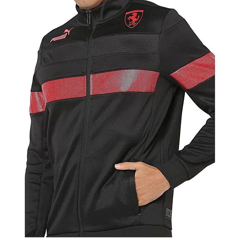 Puma Scuderia Ferrari Metal Energy Race Jacket - Men ́s Training Jacket Black 536414-01 L