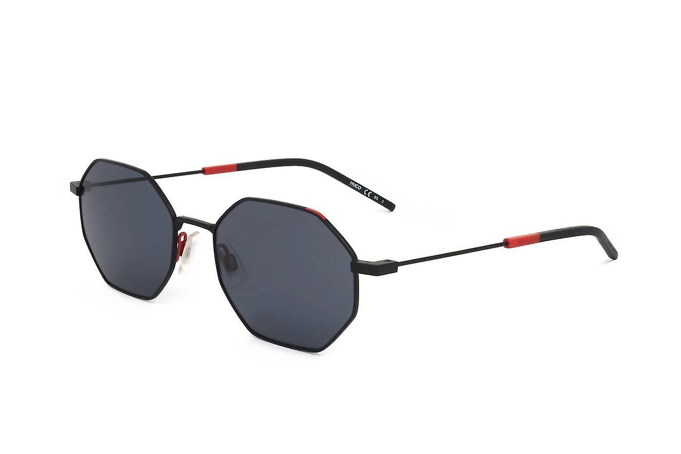 Sunglasses Hugo HG 1118/S BLX MATTE BLACK RED 55/19/145 MAN 55 mm