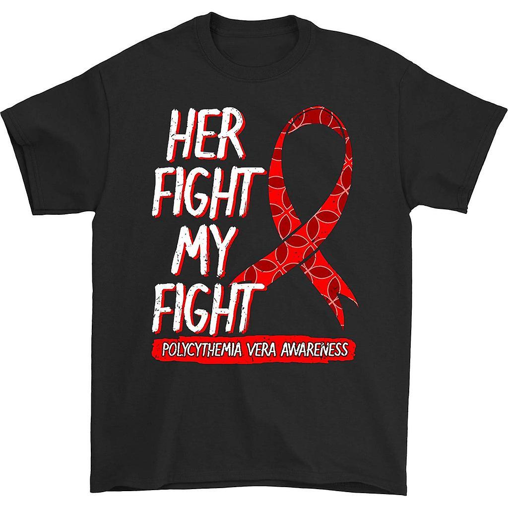 HISHARK Her Fight is My Fight T-shirt Black XL