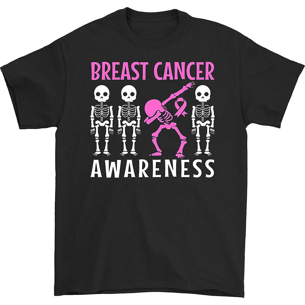 HISHARK Breast cancer awareness t-shirt black M