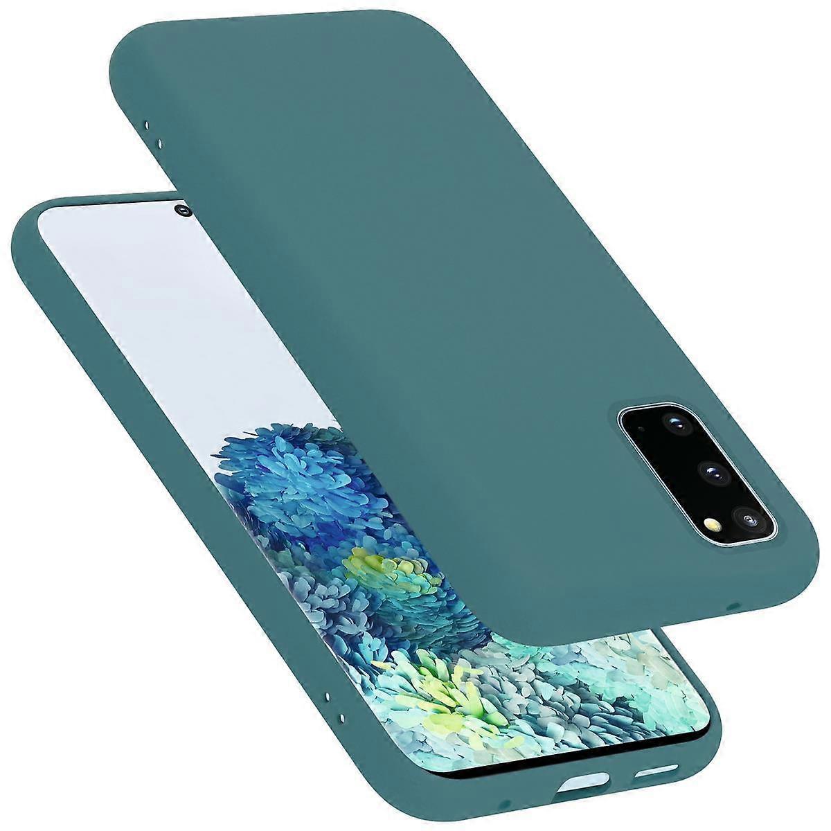 Samsung Galaxy S20 Case TPU Protective Case - Liquid Design LIQUID GREEN