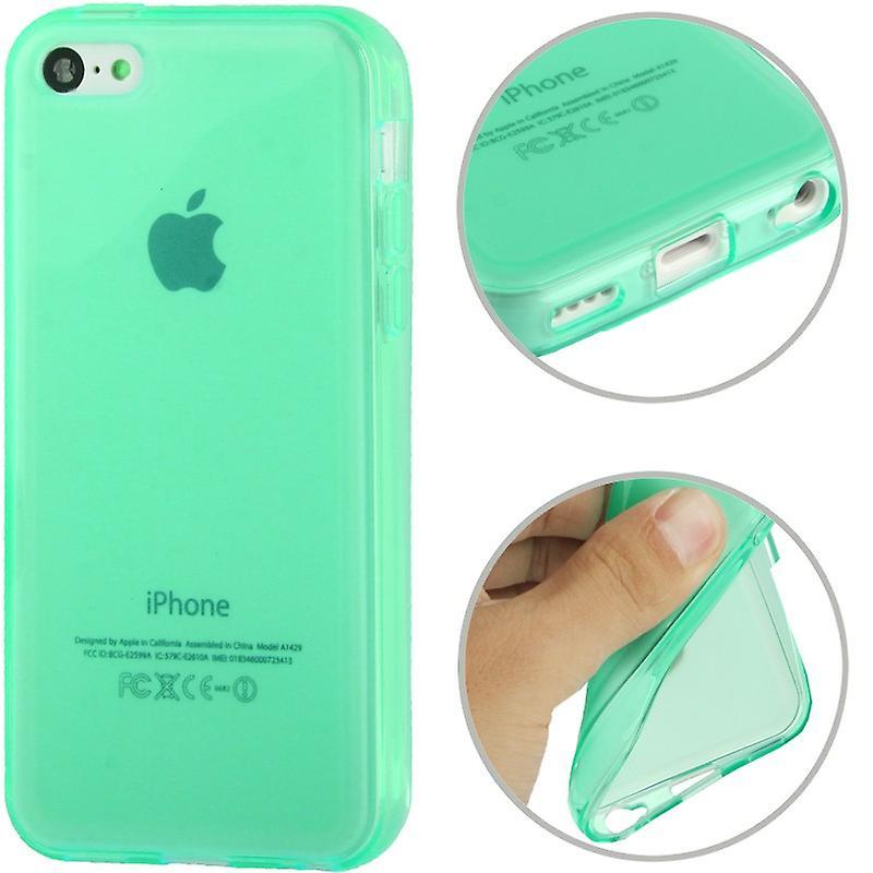 König Mobile case TPU case for mobile phone Apple iPhone 5 C Green