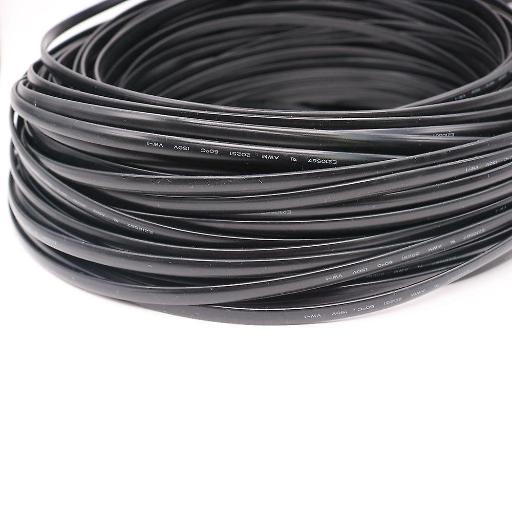 Slowmoose 4/6/8/10 Core Cable-telephone Extension Wire Black 8 Core