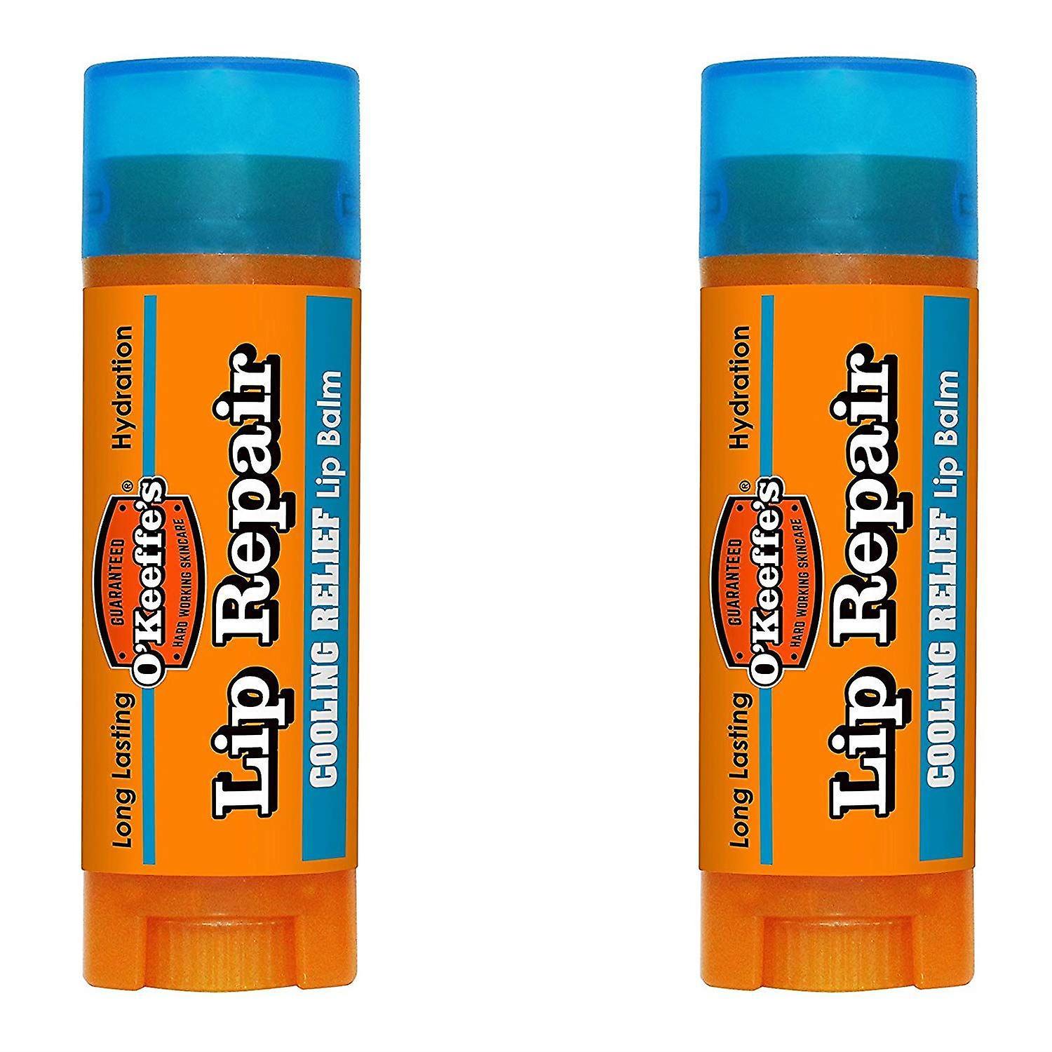 O'Keeffe's OKeeffes Lip Balm Repair Stick Cooling 4.2g - 2 Pack