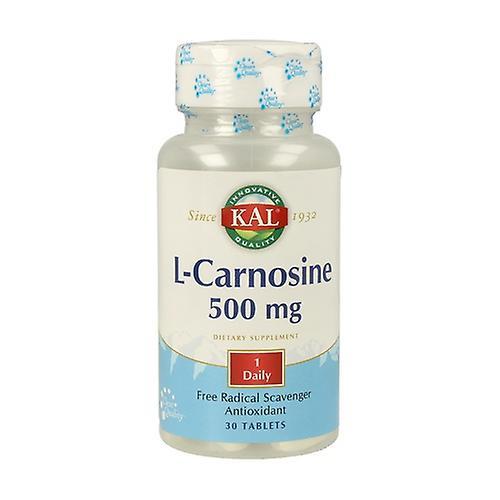 Kal L-Carnosine 30 tablets of 500mg