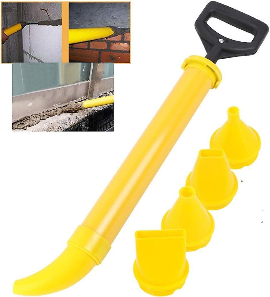 Tinor Mortar Gun,cement Sprayer Cement Caulking Gun Cement Grout Gun Mortar Sprayer With 5 Nozzles For Lime Patio Paving Brick