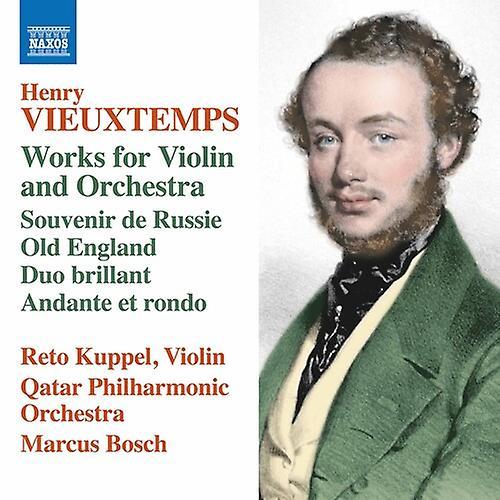 Naxos Vieuxtemps / Kuppel / Bosch - Works for Violin & Orchestra  [COMPACT DISCS] USA import