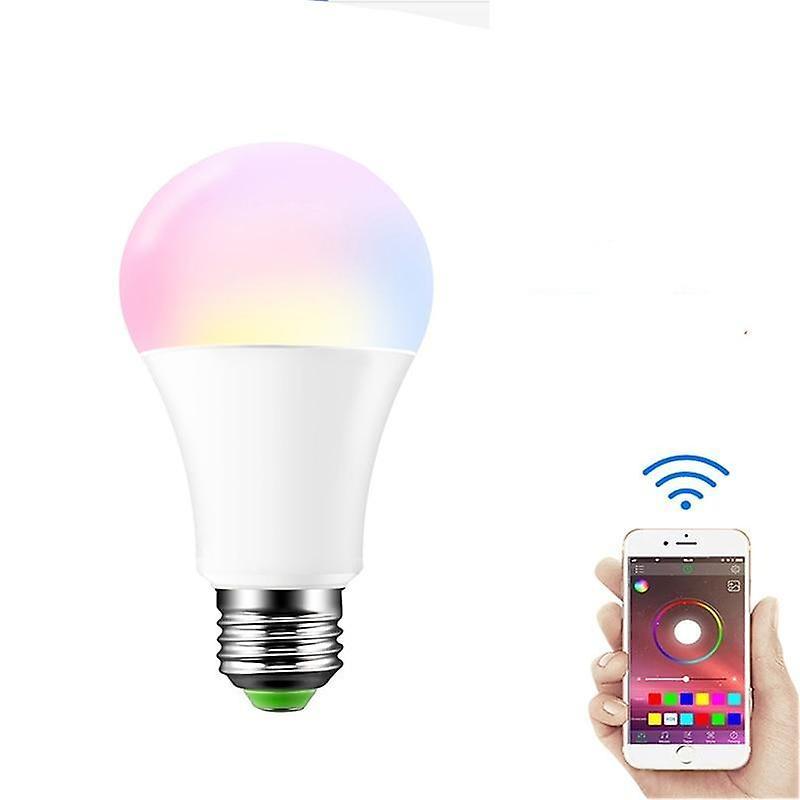 Slowmoose Dimmable E27 Led Lamp -rgb  Wifi Smart Bulb Standard / Bluetooth RGBCW 15W