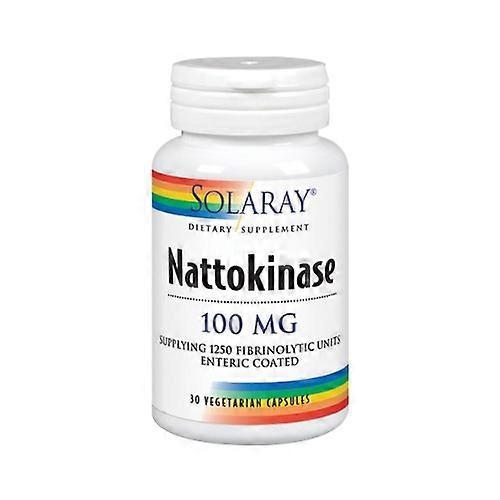 Solaray Nattokinase, 100 mg, 30 Veg Caps (Pack of 1)