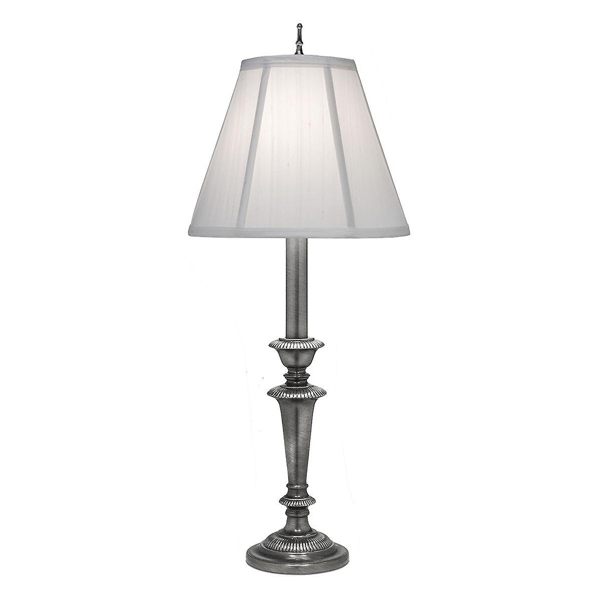 Lexington 1 Light Table Lamp Antique Nickel E27