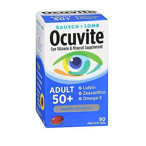 Bausch & Lomb Bausch And Lomb Bausch + Lomb Ocuvite Adult 50+ Eye Vitamin & Mineral, 90 Softgels (Pack of 1)