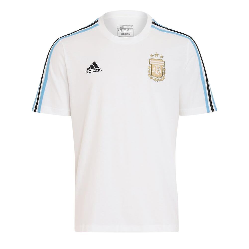 Adidas 2024-2025 Argentina DNA Tee (White) XXXL 48-50 inch Chest