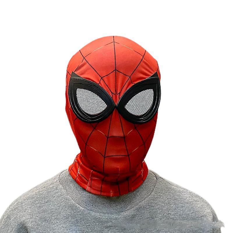 JUSCH 3D Spiderman Masks Spider Man Cosplay Costumes Lycra Mask Superhero Lenses-ZZ02