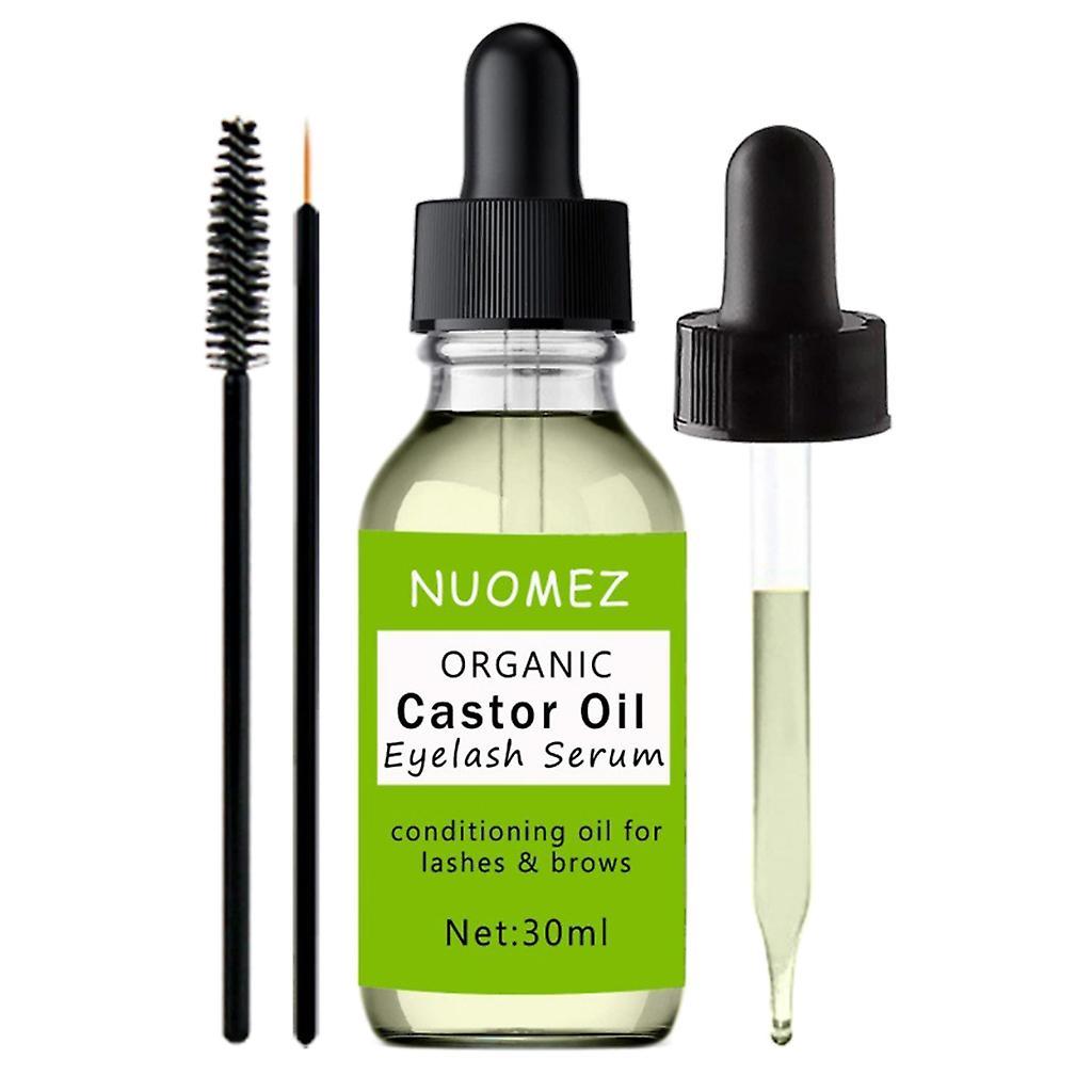 unbrand Castor Oil Eyelash Serum for Lashes Brows Strengthen Moisturize Enhancer Lashes