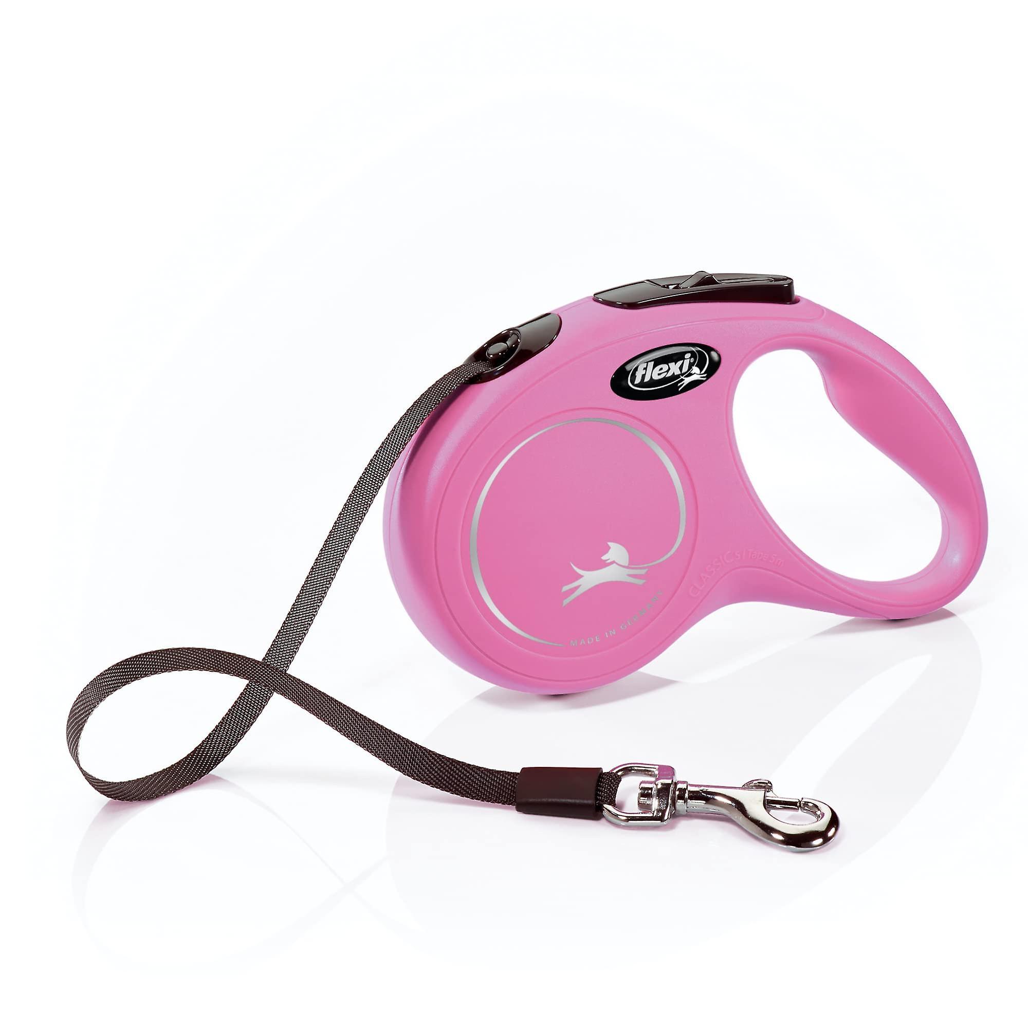 Flexi Classic retractable dog leash Pink Xl