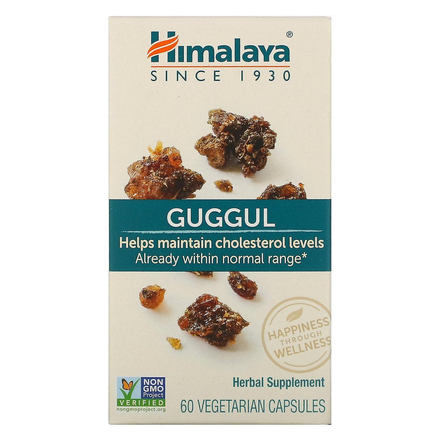 Himalaya, Guggul, 60 Vegetarian Capsules