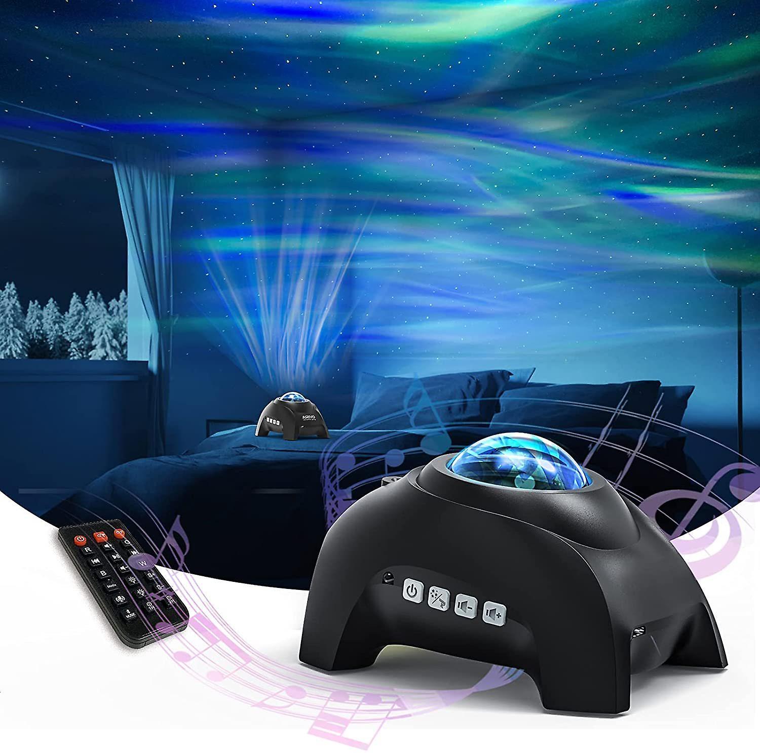 Xihama Star Projector, Galaxy Projector For Bedroom, Bluetooth Speaker And White Noise Aurora Projector, Night Light Projector For Kids Adults Gami...