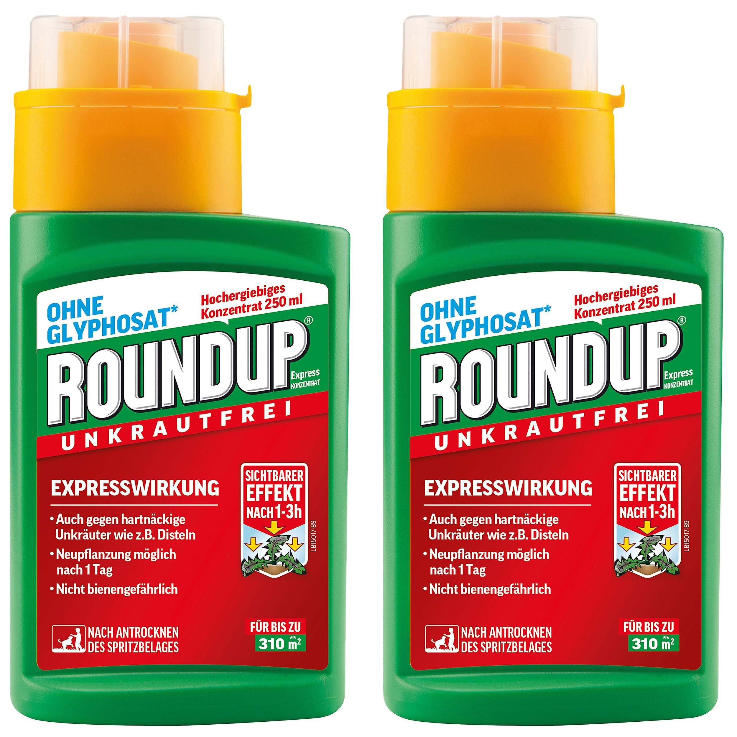 2 x ROUNDUP® Express concentrate, 250 ml