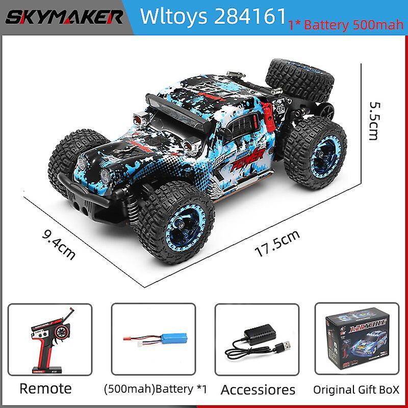 Wltoys 1/28 Rc Car 284010 284161 4wd Drive Off-road 2.4g 30km/h High Speed Alloy Car 1:28 Rally Racing  Car Toys For Kids Gift Robotic Toys 284161 ...