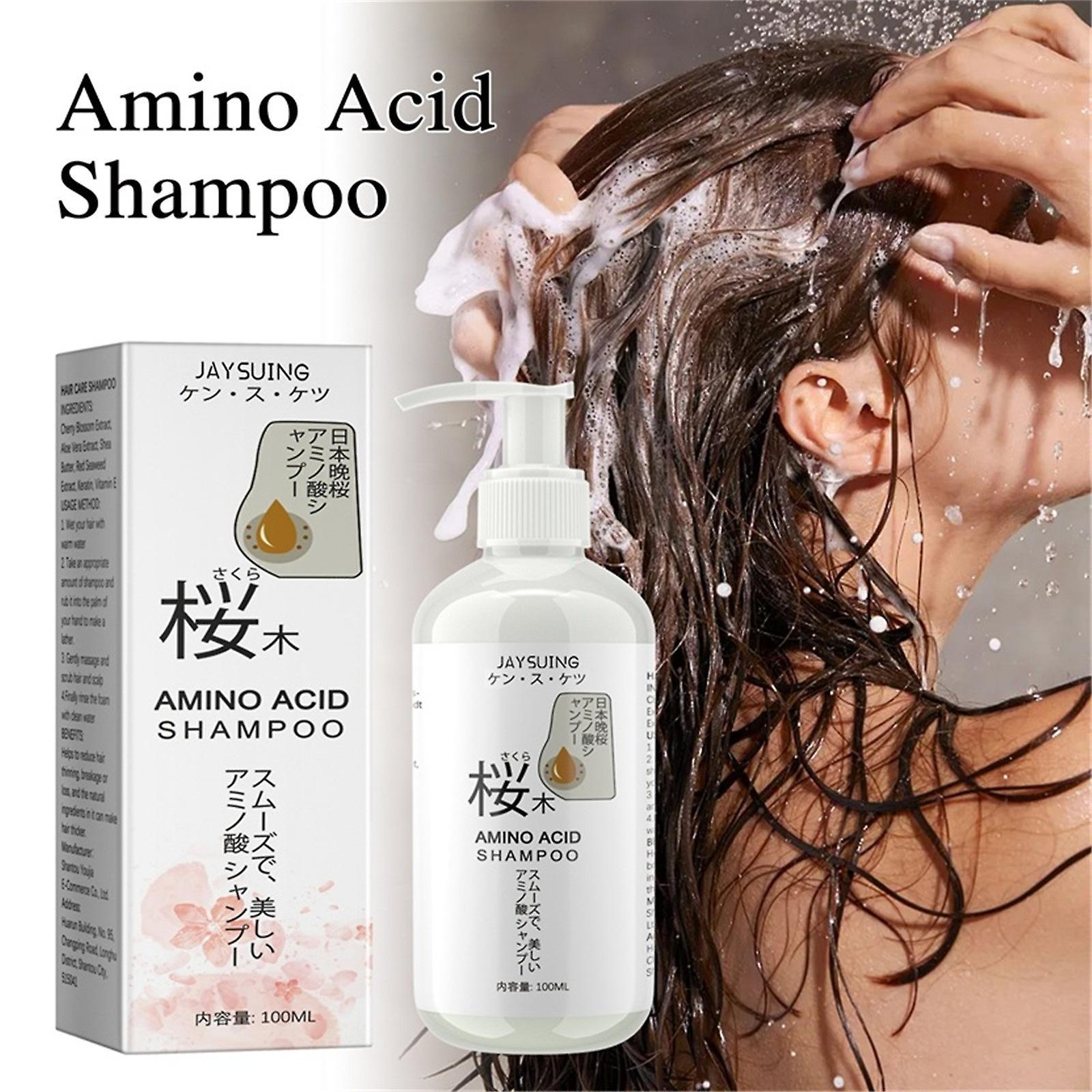 Hongyexin Amino Hair Shampoo Natural Amino Hair Growth Shampoo 100ml Hair Growth Shampoo Shampoo