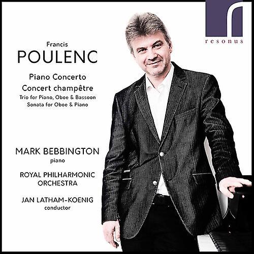 Resonus Classics Poulenc / Bebbington / Latham-Koenig - Piano Concerto  [COMPACT DISCS] USA import