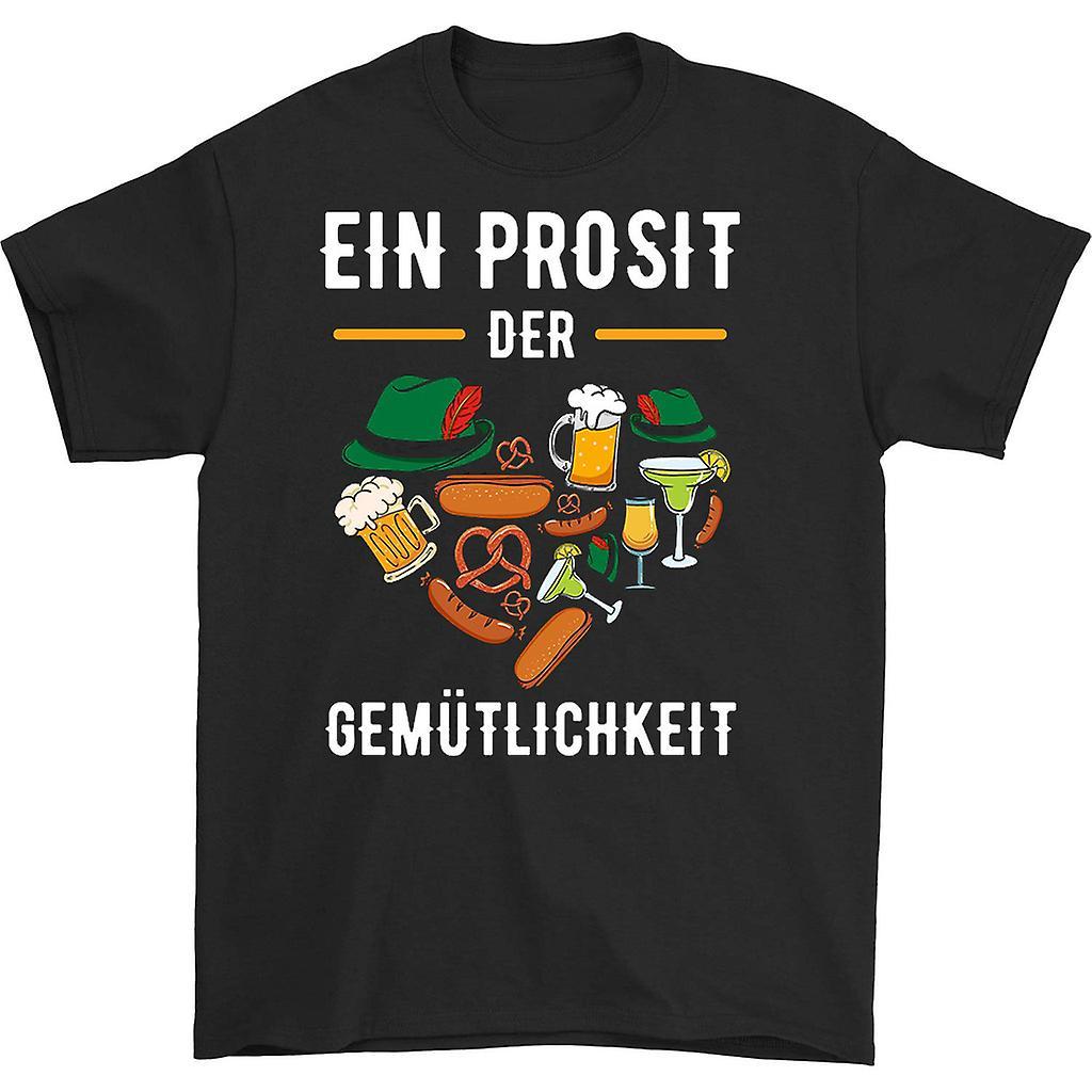 HISHARK Ein prosit t-shirt black S