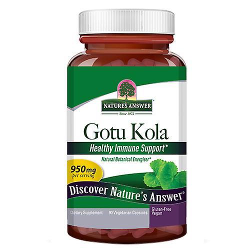 Nature's Answer Gotu-Kola Herb, 90 Caps (Pack of 1)