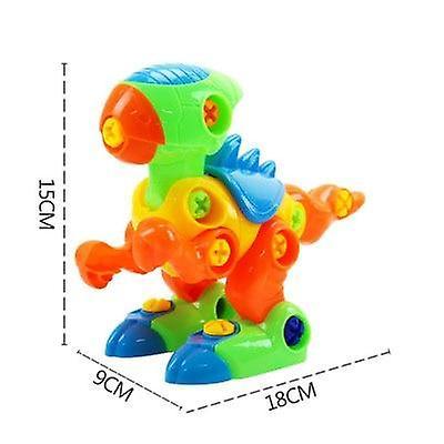 Slowmoose Disassembly / Assembly Blocks Diy Modeling - Building Construction Nuts Dinosaur