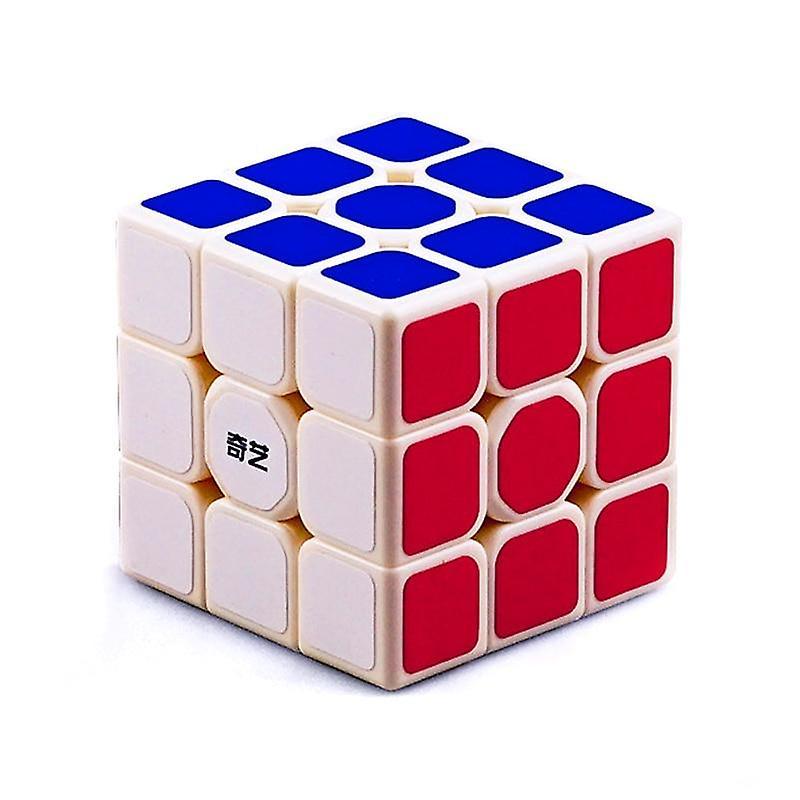 Slowmoose Magic, Speed Cubes Puzzle- Neo Cube, Magico Sticker Toy QiHang White