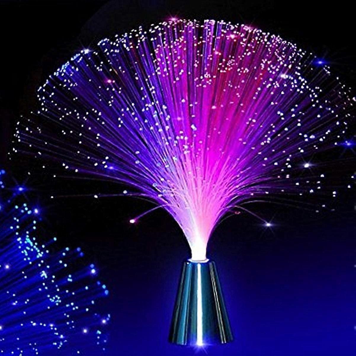 Changsha Liuzhou Electronic Commerce Fiber Optic Lamp Color Changing Fiber Optic Light Battery-Operated Fiber Optic Fountain Night Light