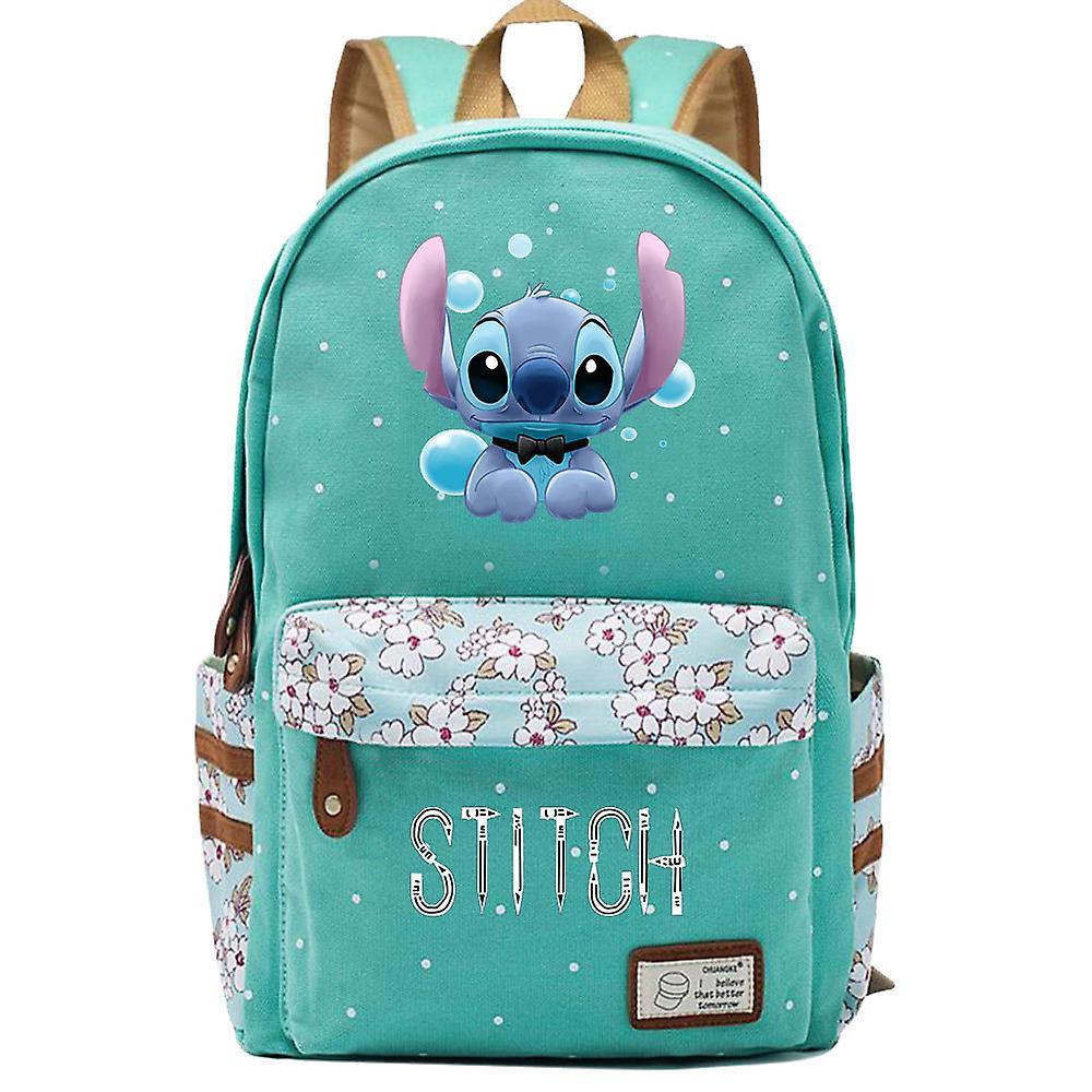 Htclv Lilo & Stitch Backpacks For Women And Men - School Bag For Teenagers - Canvas Laptop Backpack With Large Capacity - Rucksack Featuring Anime ...