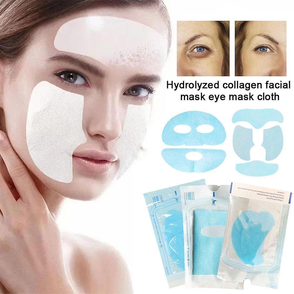 DWSM Face Neck Collagen Soluble Film Highprime Hydrolyzed Collagen Moisturizing Mask instant mask