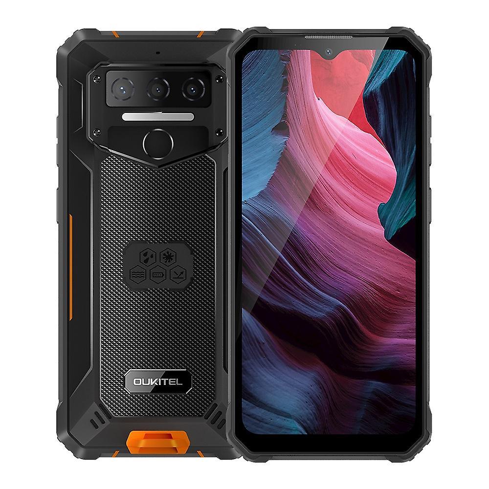 OUKITEL WP23 Pro 8GB 128GB 10600mAh Battery Android 13 OS 13MP Camera 6.52 Inch Orange