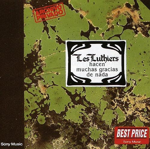 Sony BMG Europe Les Luthiers - Hacen Muchas Gracias de Nada  [COMPACT DISCS] USA import