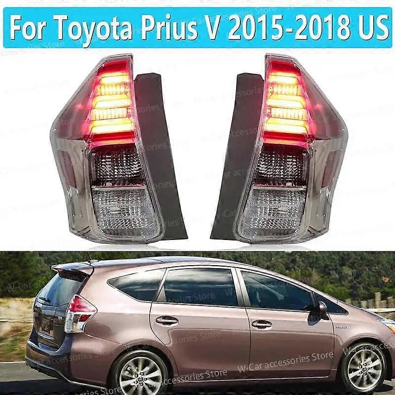 Youping Car Rear Tail Light For Toyota Prius V US 2015 2016 2017 2018 Rear Turn Signal Light Stop Brake Parking Lamp Driving Light Left