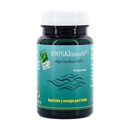 Cien por Cien Natural 100%Klamath blue-green algae AFA 90 tablets of 400mg