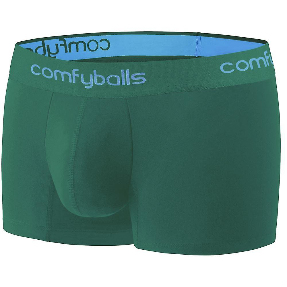 Comfyballs Men's Regular Boxer Shorts Fitness Athletic Underwear - Spruce Green