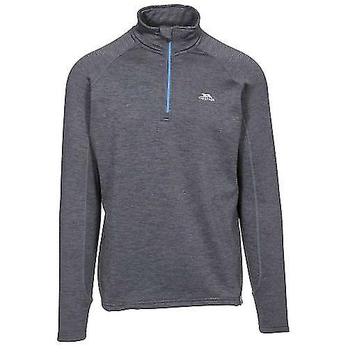 Trespass Mens Goodwin Active Top Navy Marl L