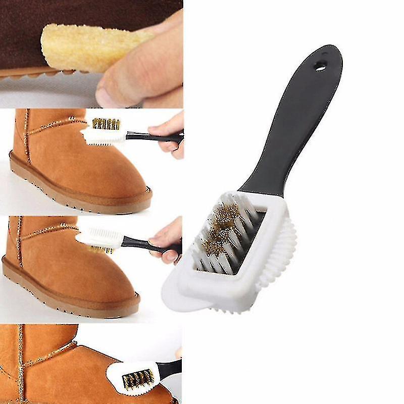 Bxs Suede Shoe Cleaner Kit. Suede Brush Suede Eraser For Shoes Boots. New Suede Nubuck Dry Cleaning Essential Kit For Napped Leather Coats, Jackets,