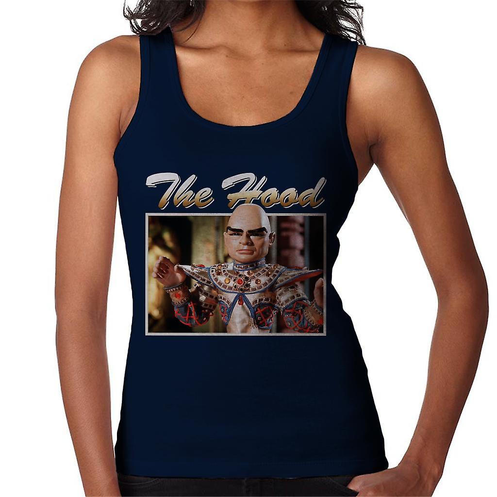 Thunderbirds The Hood Retro Design Women's Vest Navy Blue Large