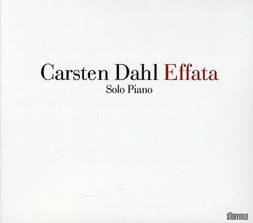 Storyville Records Carsten Dahl - Effata  [COMPACT DISCS] Digipack Packaging USA import