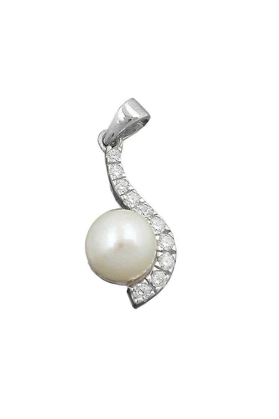 Gallay Pendant Pearl With Zirconia Silver 925 - Gl91569