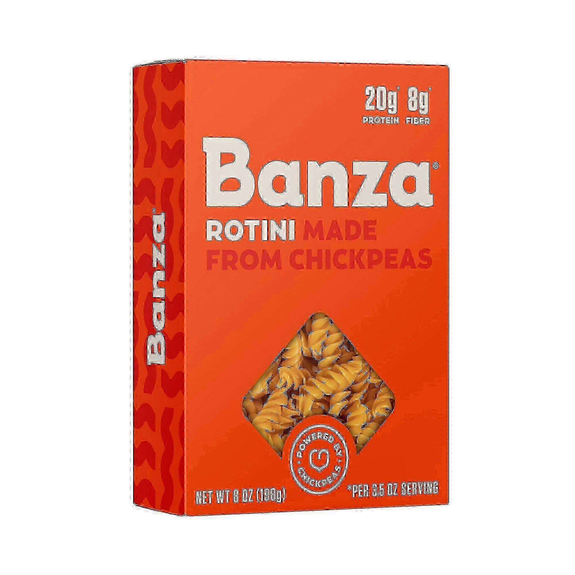 Banza Gluten Free Chickpea Rotini Pasta, 8 Oz