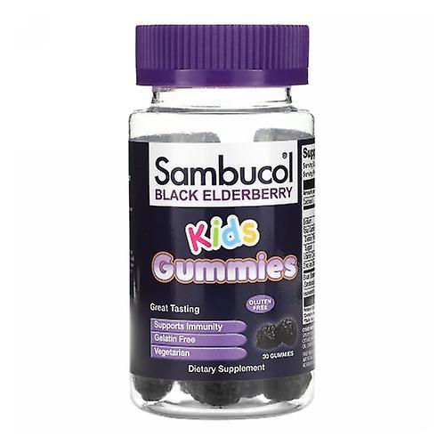 Sambucol Black Elderberry Kids Gummies,0 ,30 Gummies (Pack of 1)