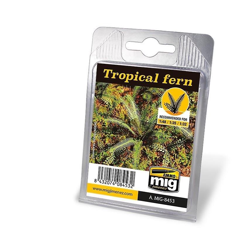 Mig Ammo Ammo by Mig Laser Cut Plants - Tropical Fern