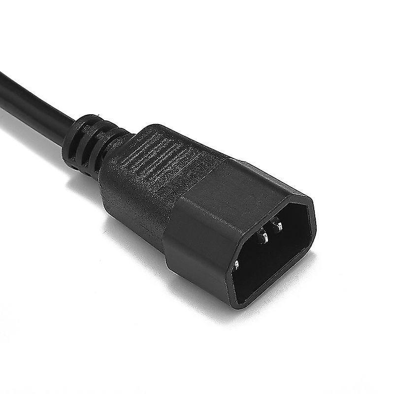 Slowmoose Ac Power Extension Cord- Power Cable For Pc Computer 1.5m