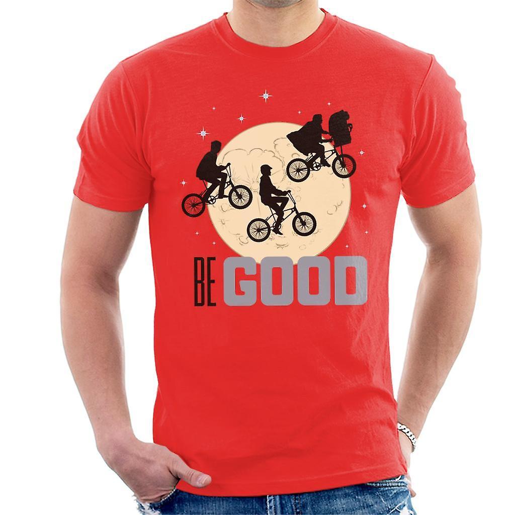 E.T. E.T. Classic Shot Be Good Men's T-Shirt Red Large