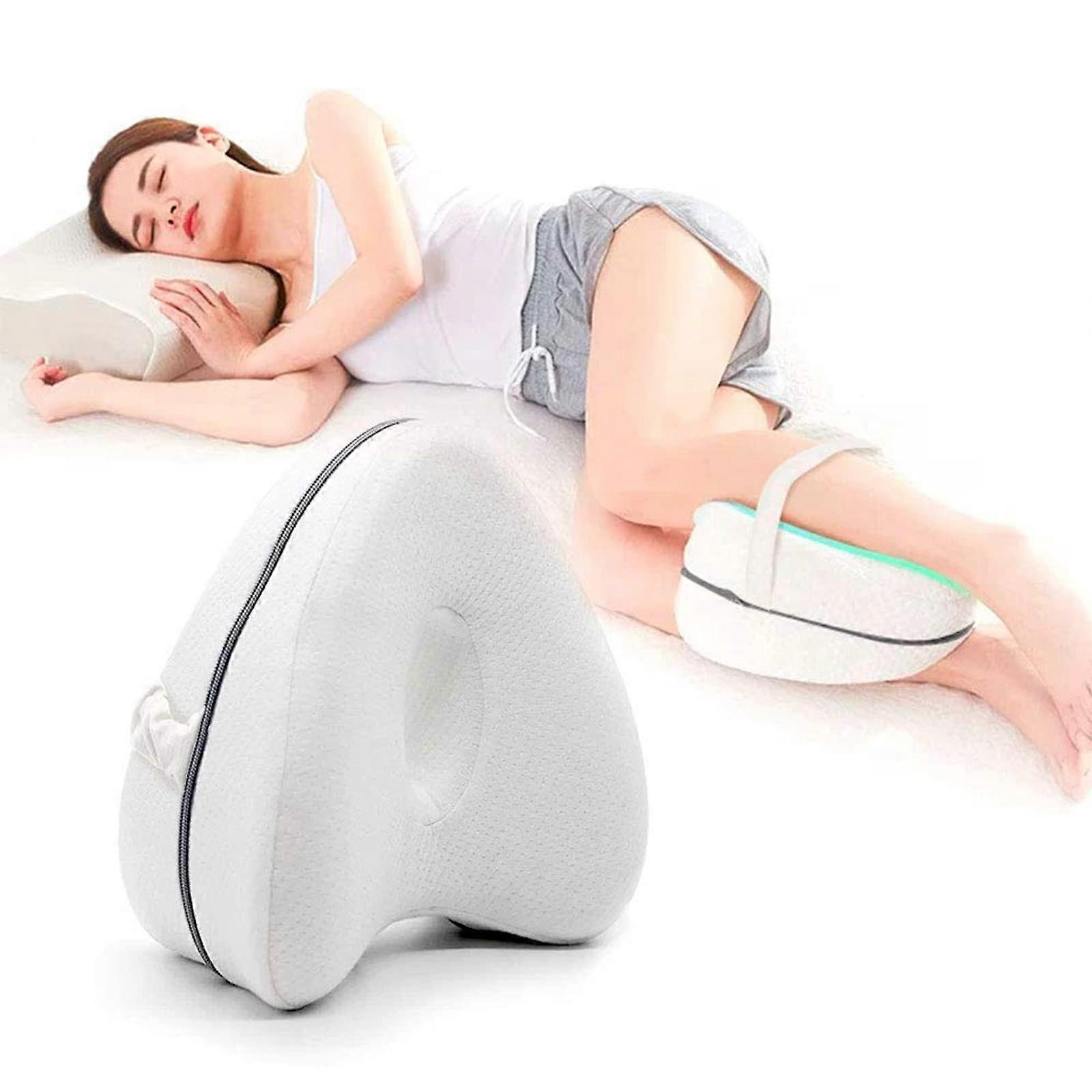 Tsim Orthopedic Knee Pillow Leg Pillow Knee Pillow for Side Sleepers Memory Foam Side Sleeper Pillow for Optimal Support Relief from Hip Back Knee ...